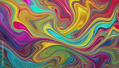 Abstract colorful liquid marble texture background