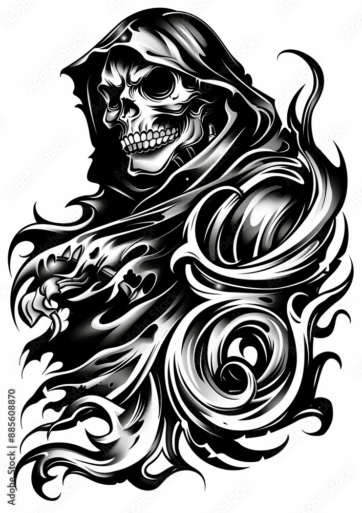 Obraz premium The Grim Reaper