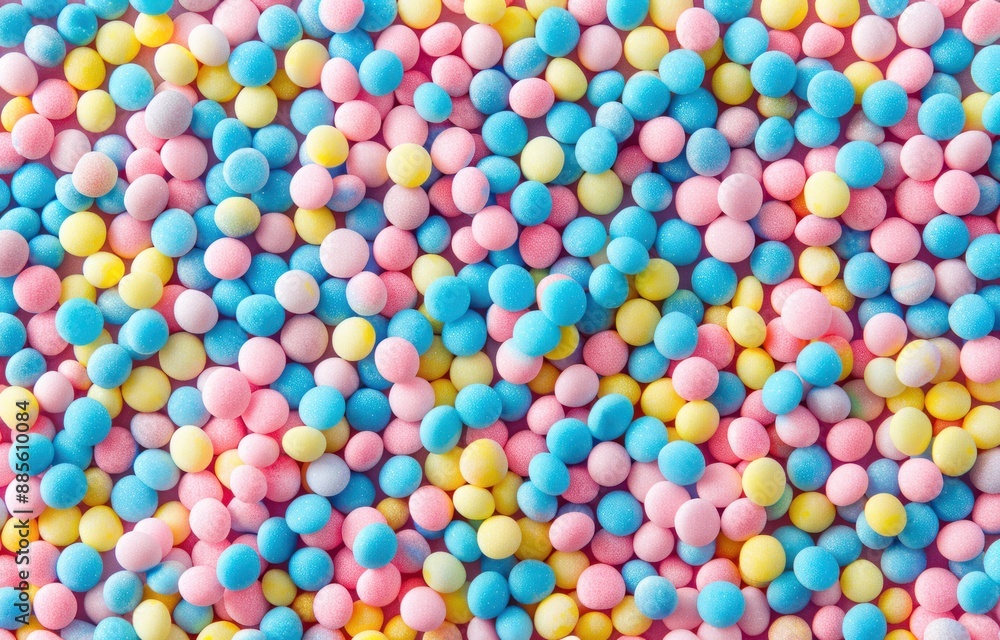 Colorful Sprinkles in Close-Up Colorful Sprinkles in Close-Up