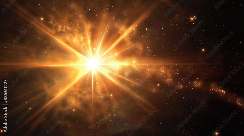 Cosmic Burst of Light Cosmic Burst of Light