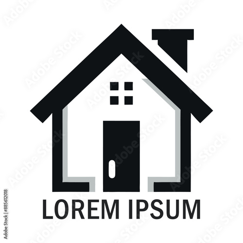 home property logo, Icon Logo AI Generated