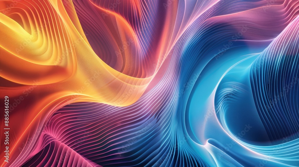 A dynamic abstract background with swirling lines and waves, creating a hypnotic effect in vibrant, contrasting colors. A dynamic abstract background with swirling lines and waves, creating a hypnotic effect in vibrant, contrasting colors.