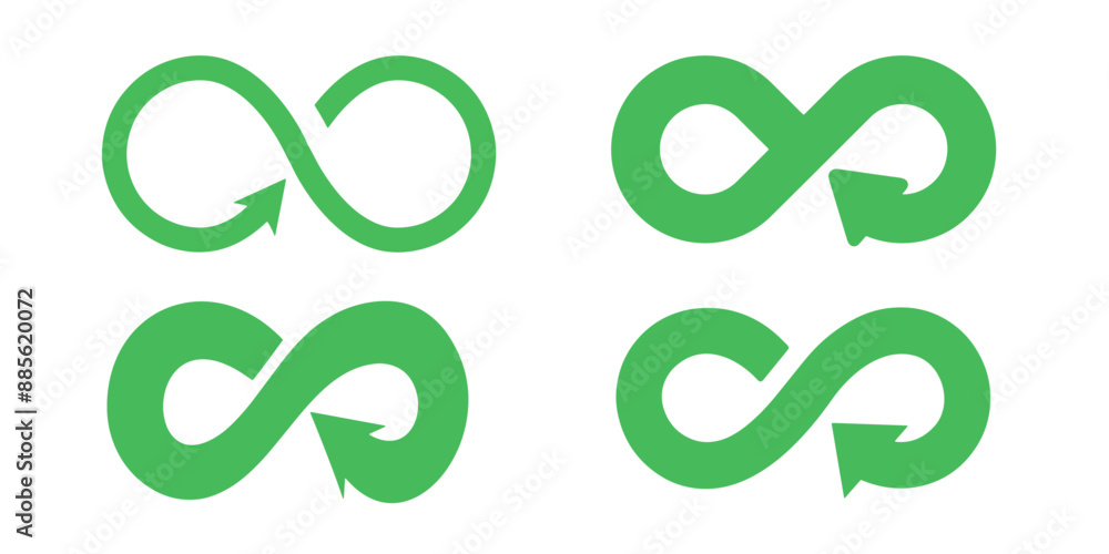 Circular economy loop arrow icon isolated on white background. Circular economy symbol endless loop logo concept of environmentally responsible green corporate industrial business, recycling. Circular economy loop arrow icon isolated on white background. Circular economy symbol endless loop logo concept of environmentally responsible green corporate industrial business, recycling.