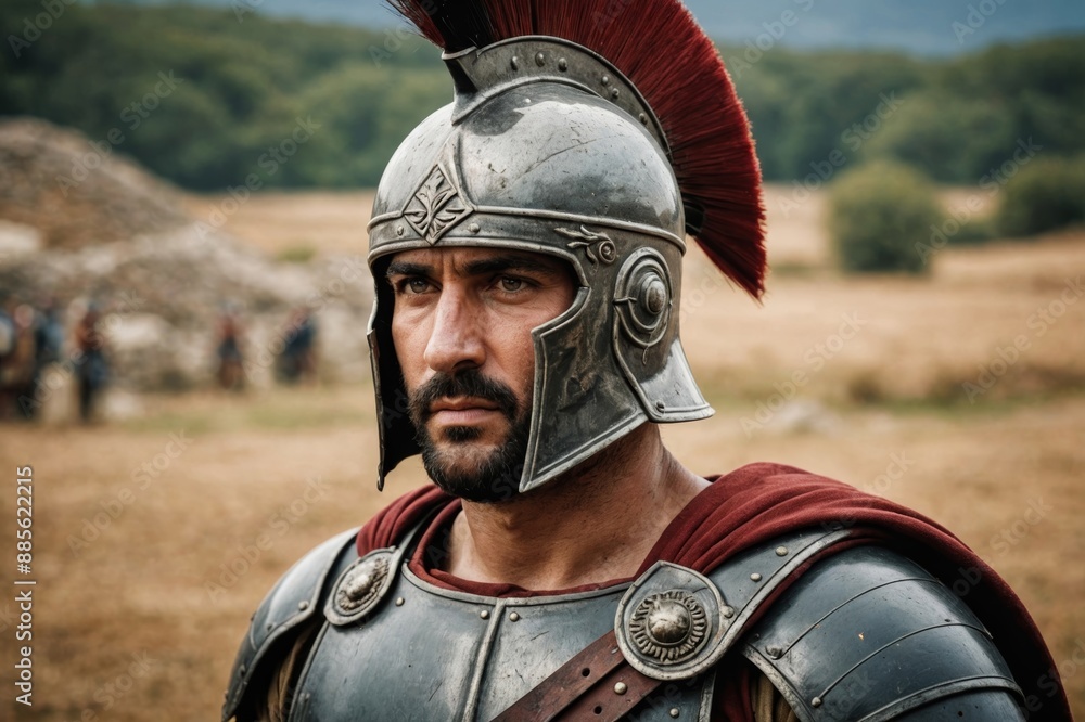 portrait of Greek Hoplite - Ancient Era, Greece portrait of Greek Hoplite - Ancient Era, Greece