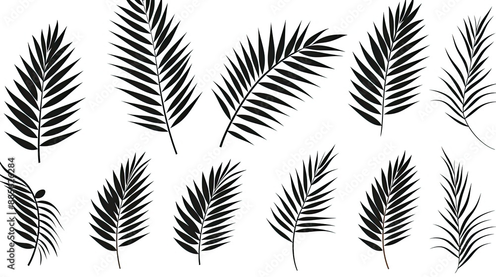 palm leaves palm leaves
