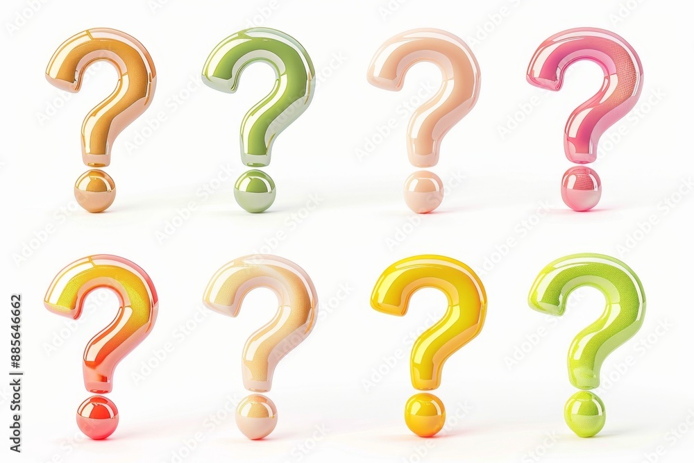 Question mark icon, quiz symbol, interrogation sign, simple rebus silhouette, questions emblem, faq set Question mark icon, quiz symbol, interrogation sign, simple rebus silhouette, questions emblem, faq set