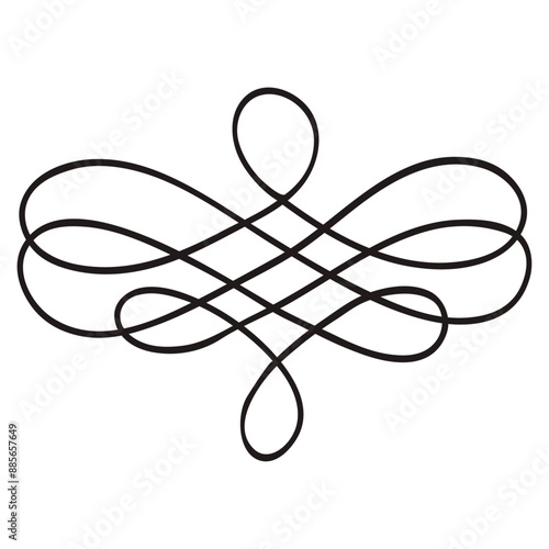 Swirls Vector Illustration: Elegant and Abstract Design Elements.ai