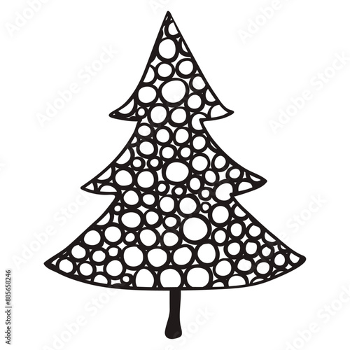 Tree Vector Illustration: Natural and Detailed Design.ai