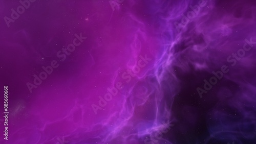 Illustration of a space cosmic background of supernova nebula and stars, glowing mysterious universe 