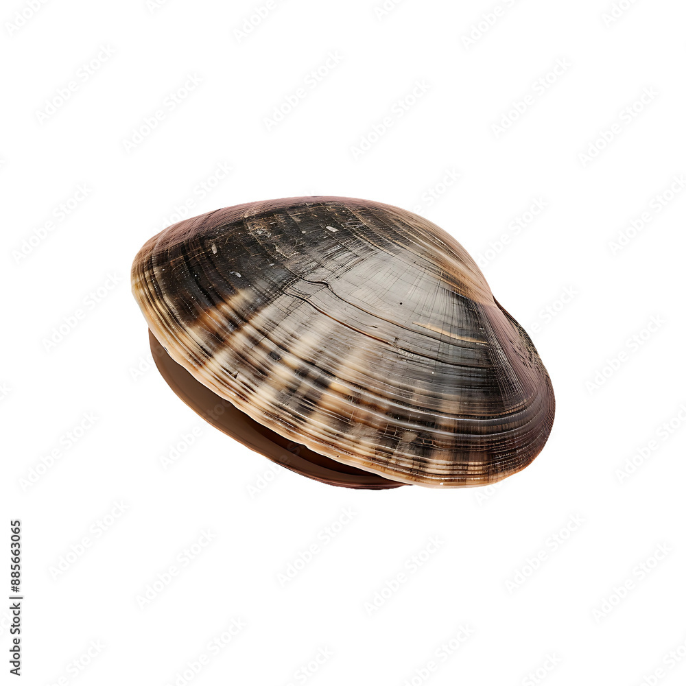 Clam (PNG Cutout) isolated on a transparent background Clam (PNG Cutout) isolated on a transparent background