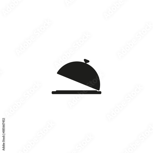 Food tray icon, service, restaurant icon vector for web, computer, and mobile app