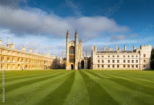 A view of Cambridge University