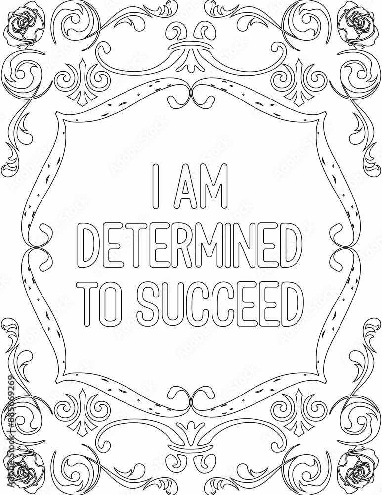 printable-floral-coloring-page-for-kids-and-adults-with-positive-words