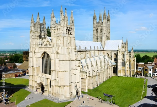 A view of Canterbury Cathedral