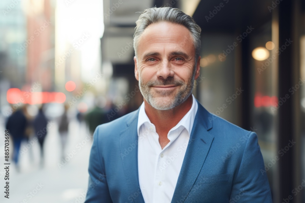 Portrait of a middle aged Caucasian businessman Portrait of a middle aged Caucasian businessman