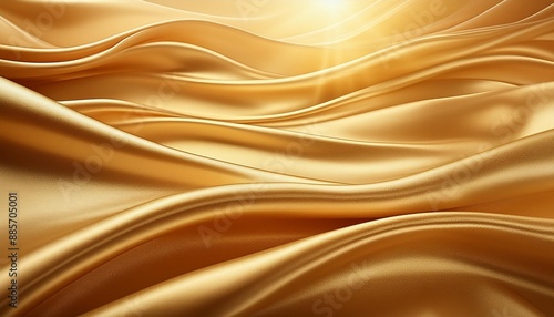 a warm golden background texture with light reflections and soft sweeping patterns evoking an artistic feel © Roland
