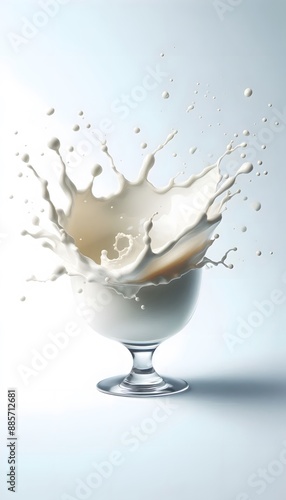 splash of milk