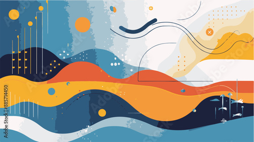 Abstract Vector Graphic