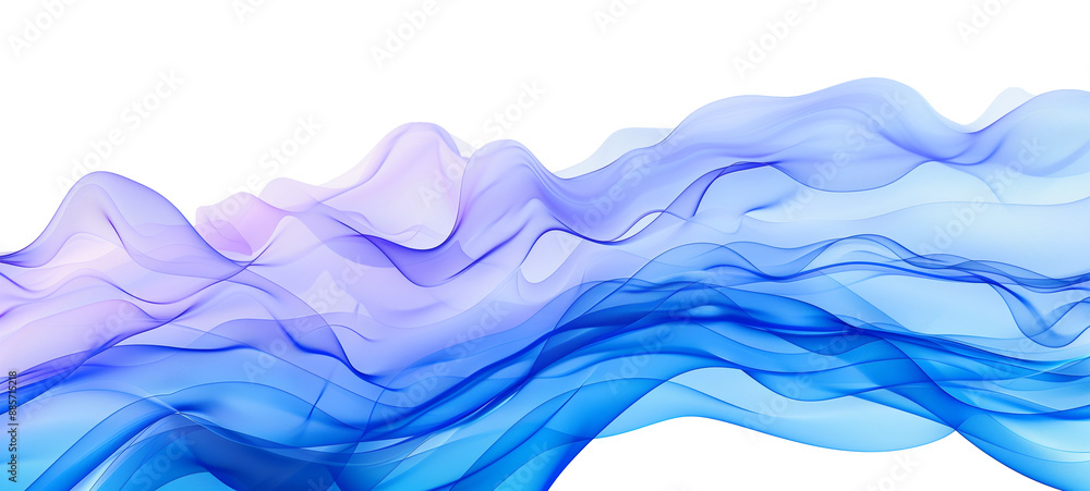 abstract blue background with smooth lines, futuristic wavy illustration abstract blue background with smooth lines, futuristic wavy illustration