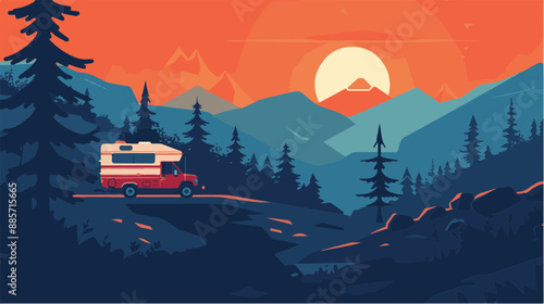 Abstract Vector Graphic
