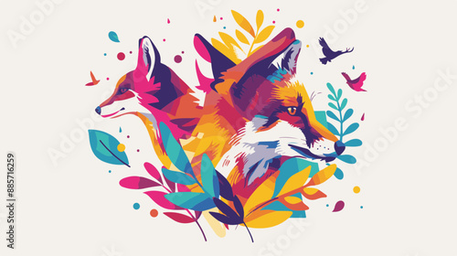 Abstract Vector Graphic