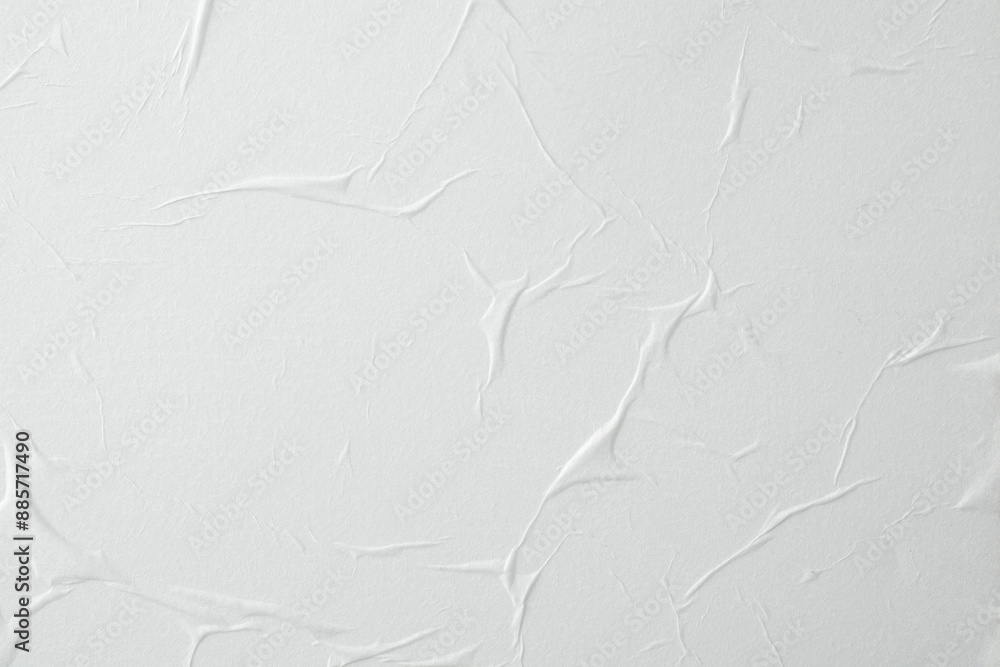 Obraz premium Abstract background of white paper with folds.