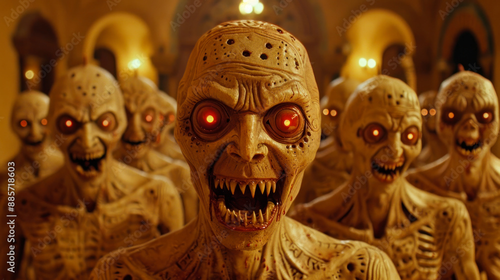 Zombie-like monstrous creatures Zombie-like monstrous creatures