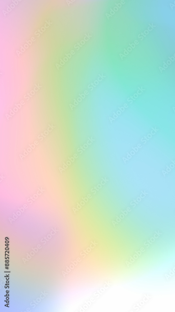 Obraz premium Abstract holographic neon foil. Colorful abstract vertical background. 3d rendering illustration not AI