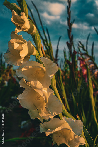 autumn leaves on water