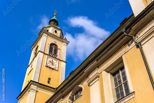 Saint Nicholas Cathedral of Ljubljana, Slovenia photo