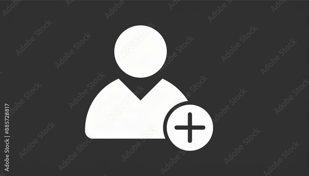 Add User Icon. people icon. New Profile icon. Person illustration. Business User Icon. User Group symbol. Male user symbol Add User Icon. people icon. New Profile icon. Person illustration. Business User Icon. User Group symbol. Male user symbol