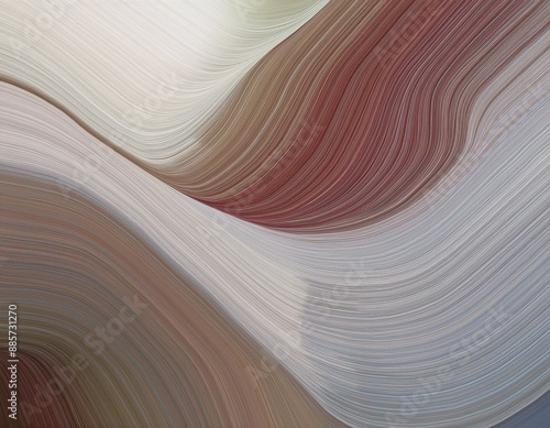 moving header with silver, old mauve and pastel gray colors. dynamic curved lines with fluid flowing waves and curves