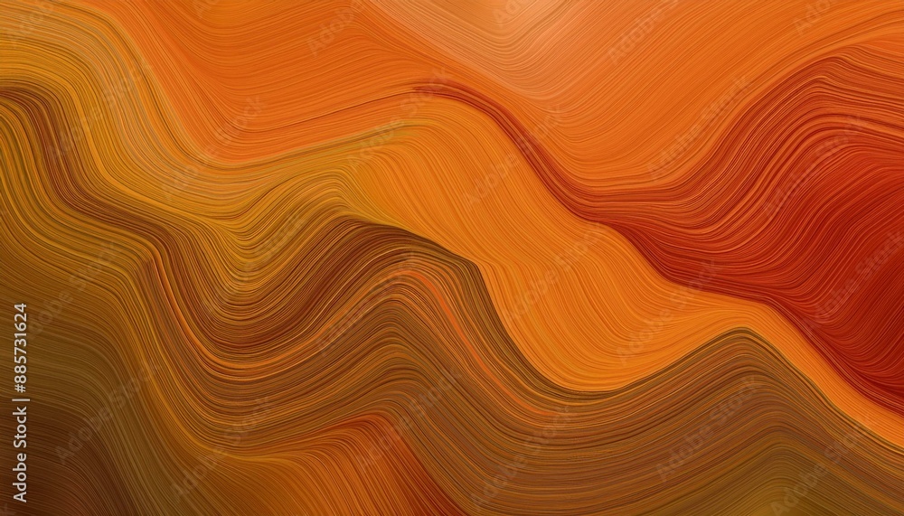 orange wave lines from top left to bottom right. background illustration with bronze, saddle brown and dark red colors orange wave lines from top left to bottom right. background illustration with bronze, saddle brown and dark red colors