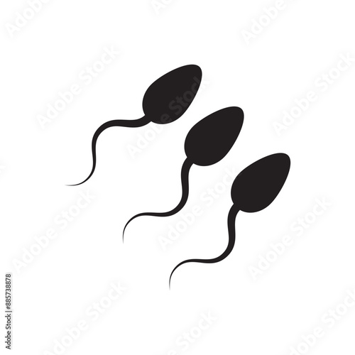 sperm icon illustration