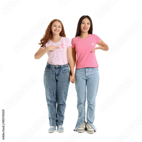 Young women with awareness ...