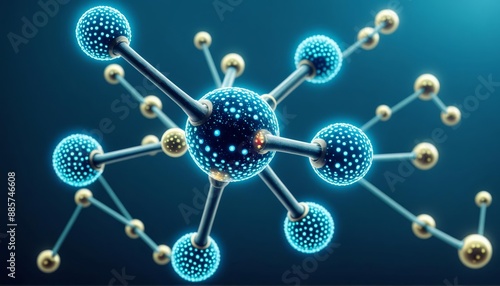 Innovative biotechnology: molecular structures and microscopic analysis of DNA and collagen for skincare