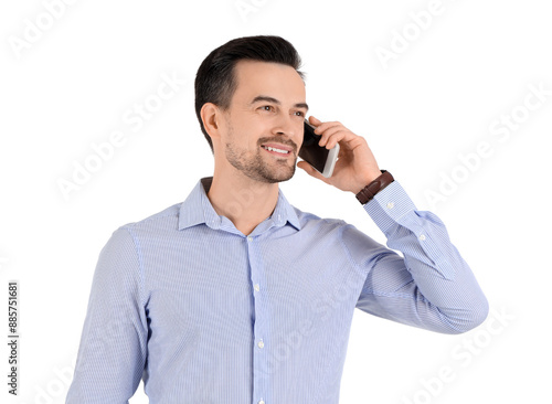 Handsome businessman in sui...