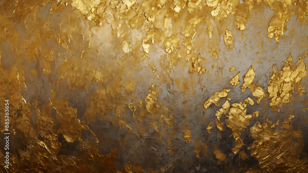 金箔　AI画像　ジェネレーティブAI