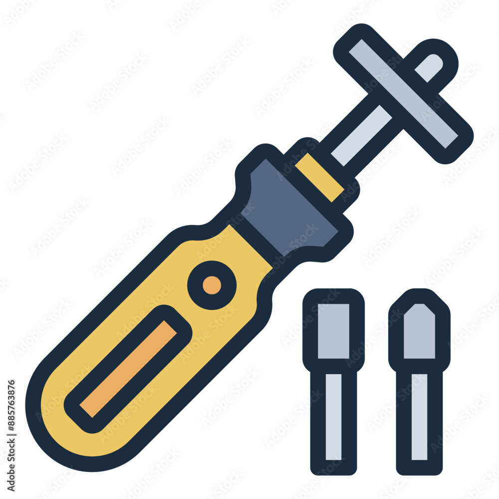 Rotary tool icon suitable for multifunctional workshop and DIY projects. Rotary tool icon suitable for multifunctional workshop and DIY projects.