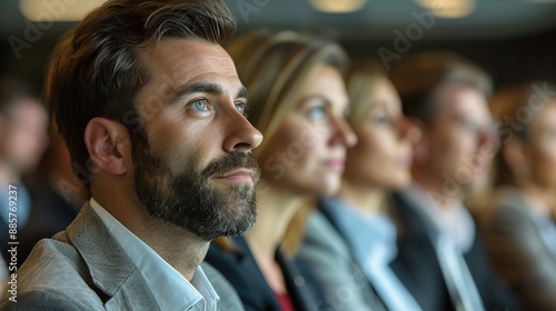 A_businessman_listening_to_a_presentation_with_colleagues