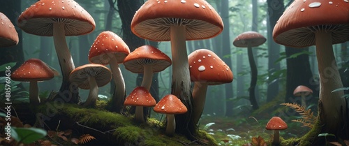 Forest Fungi Wonderland
