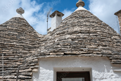 The Old town of Alberobello, Apulia Region, Italy photo