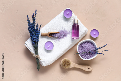 Lavender spa treatment with...