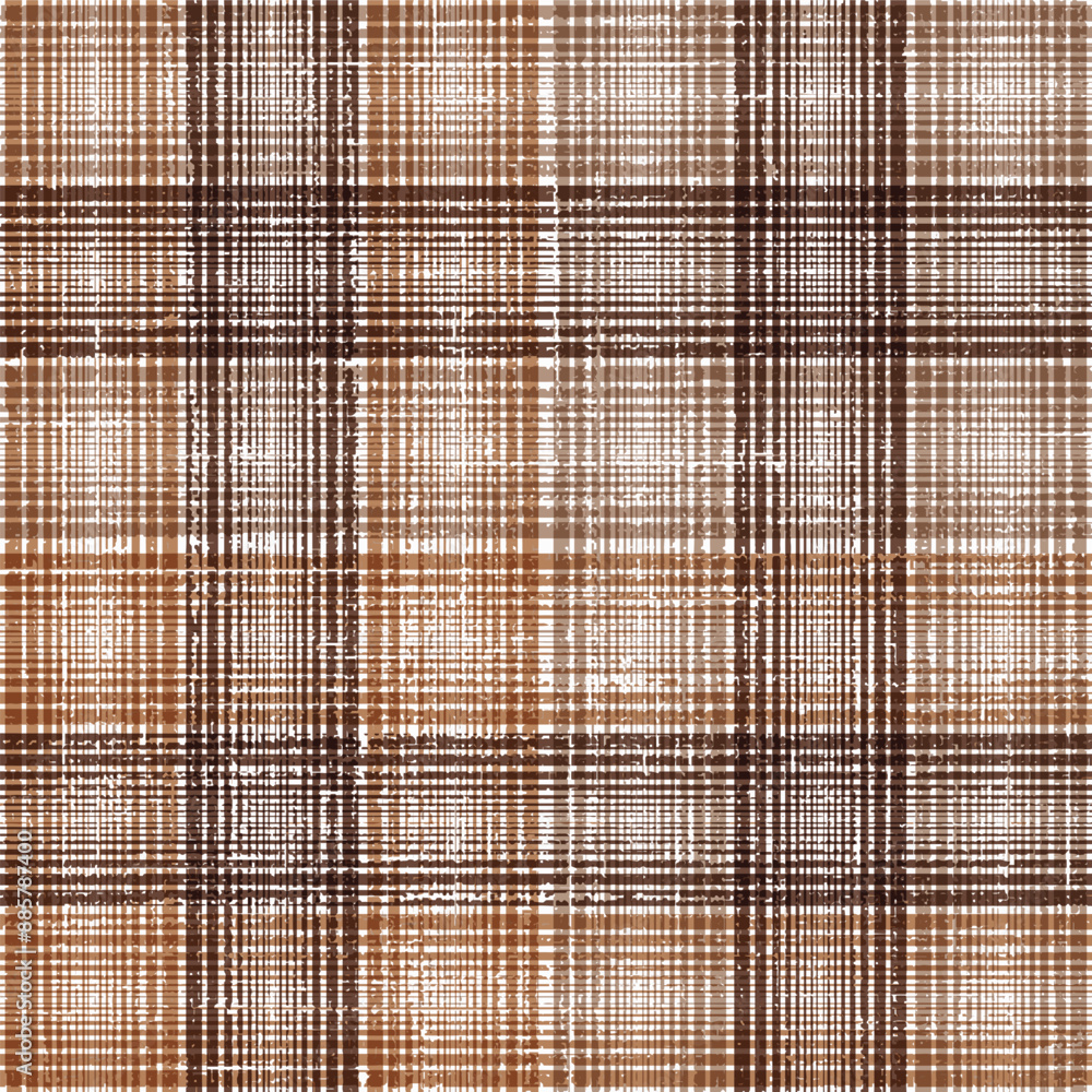 brown theme check fabric texture background pattern. brown theme check fabric texture background pattern.