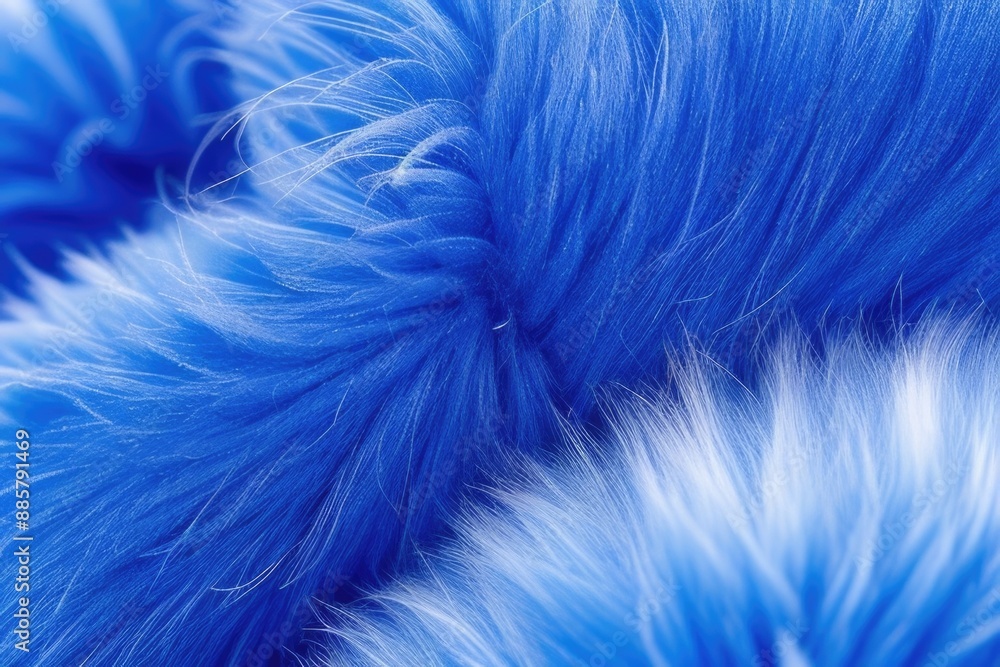 Close-up blue fur pattern wool texture background Close-up blue fur pattern wool texture background