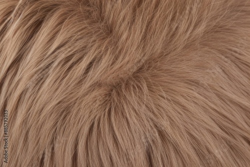 Close-up brown fur pattern wool texture background © RENDISYAHRUL