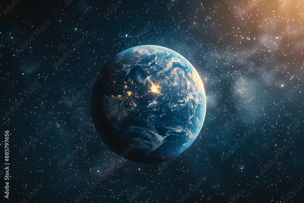 A futuristic solar planet with advanced climate control systems and weather manipulation technology A futuristic solar planet with advanced climate control systems and weather manipulation technology