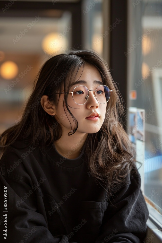 Asian Chinese students studying abroad in vibrant American or European campus, embracing diversity Asian Chinese students studying abroad in vibrant American or European campus, embracing diversity