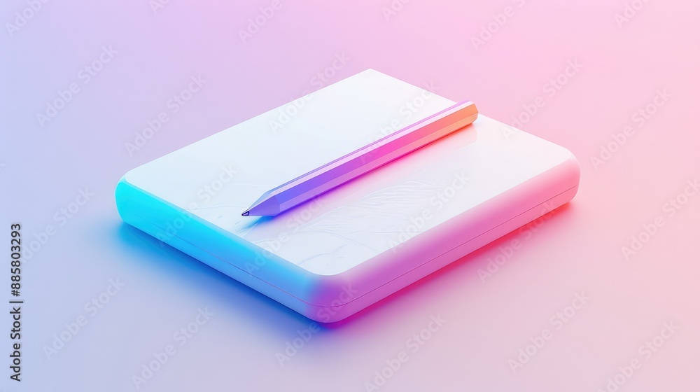 Abstract Notepad App Icon Abstract Notepad App Icon
