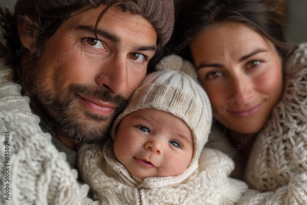 A Family Portrait Filled with Love and Warmth A Family Portrait Filled with Love and Warmth